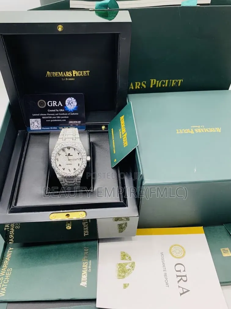 Ice Out Audemars Piquet Wristwatch