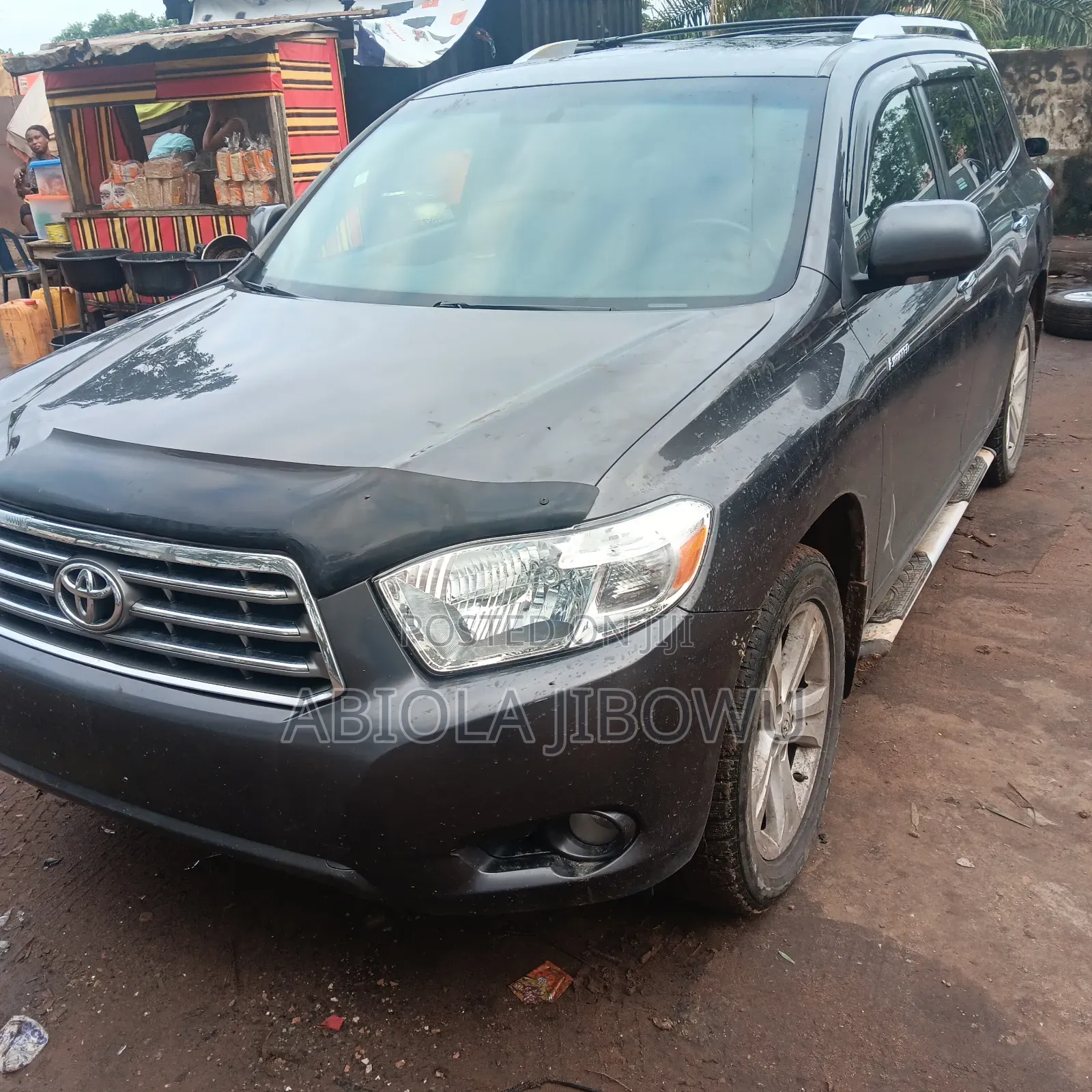 Toyota Highlander Limited 2008 Gray
