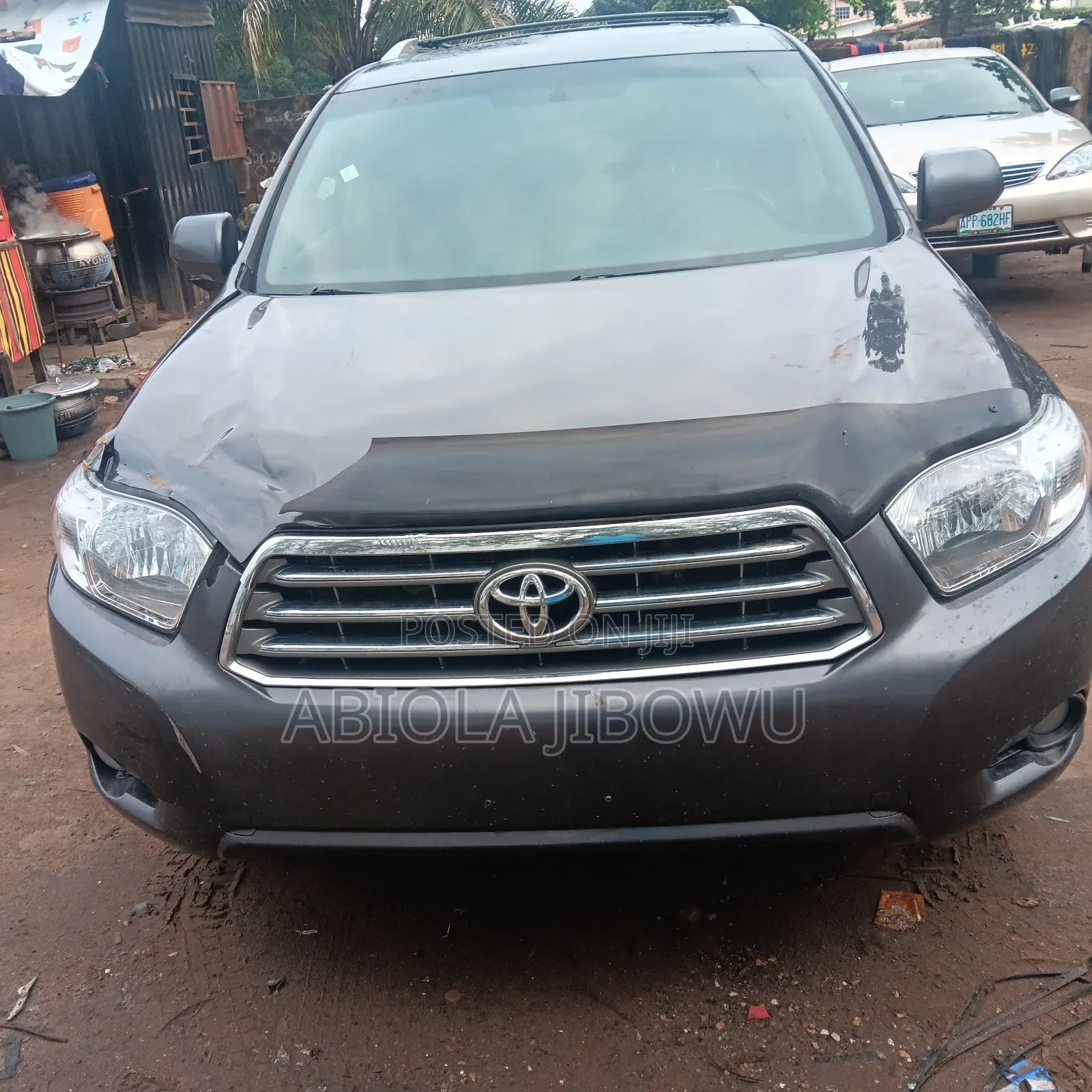 Toyota Highlander Limited 2008 Gray