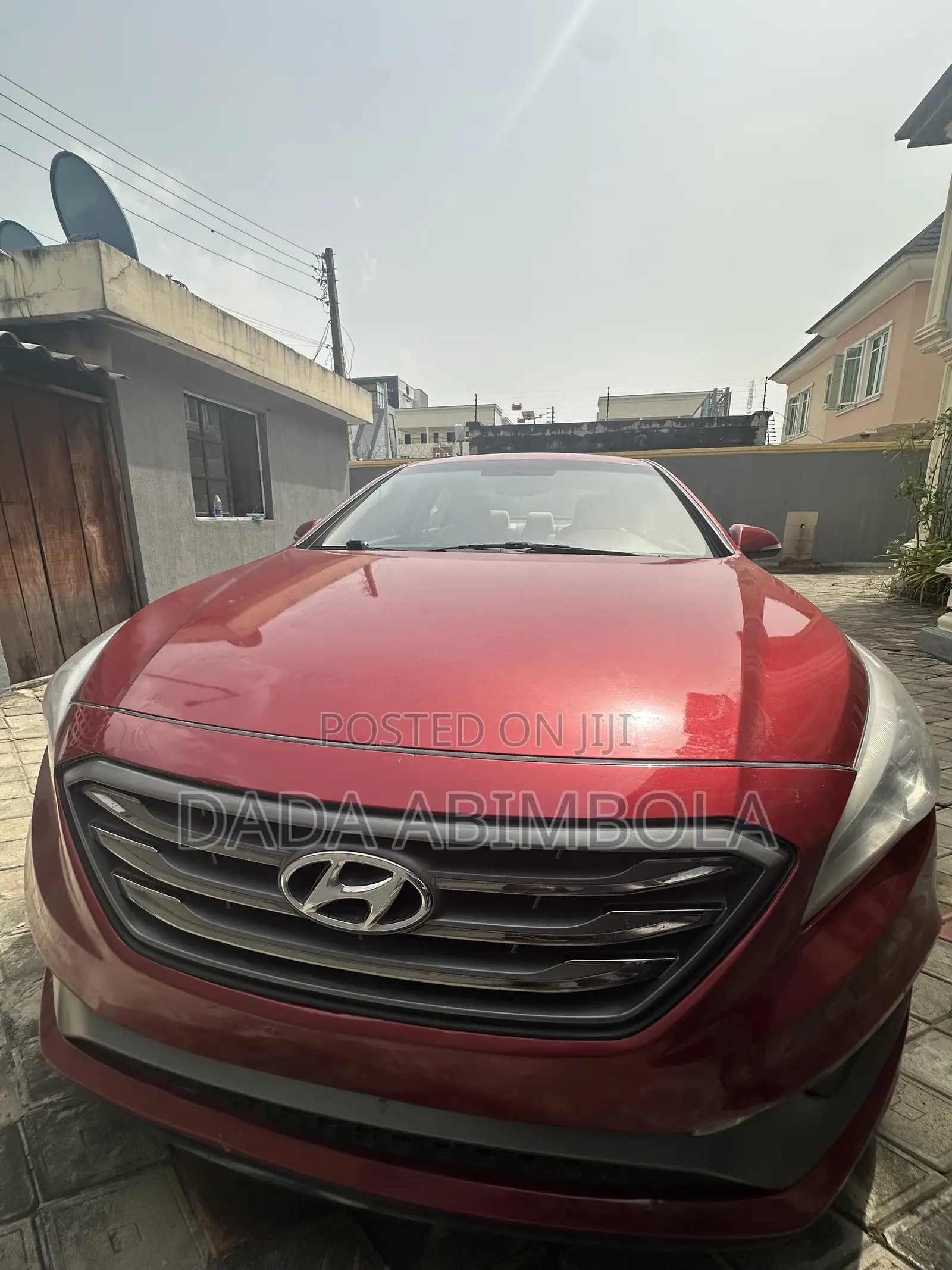 Hyundai Sonata 2015 Burgundy