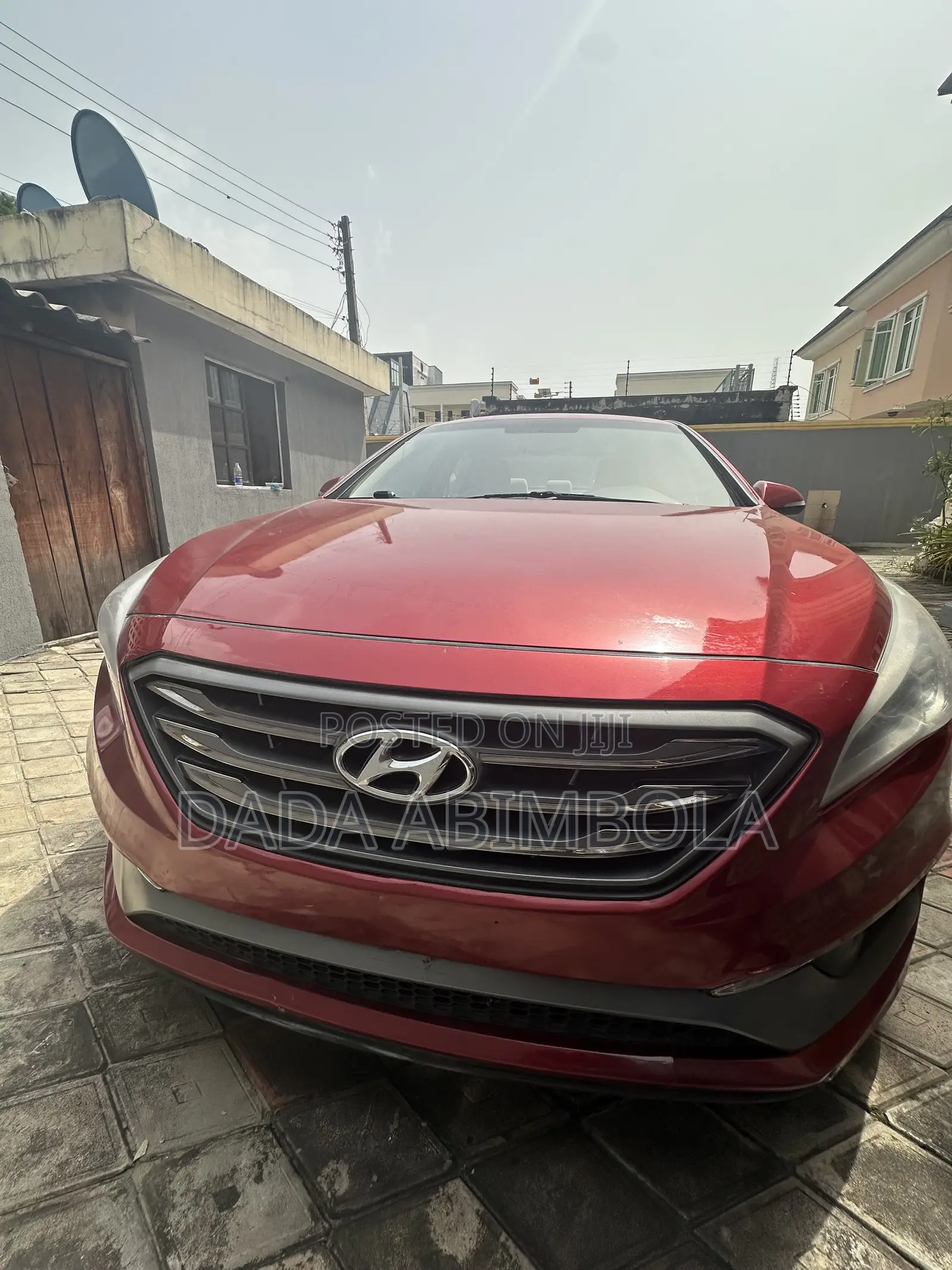 Hyundai Sonata 2015 Burgundy