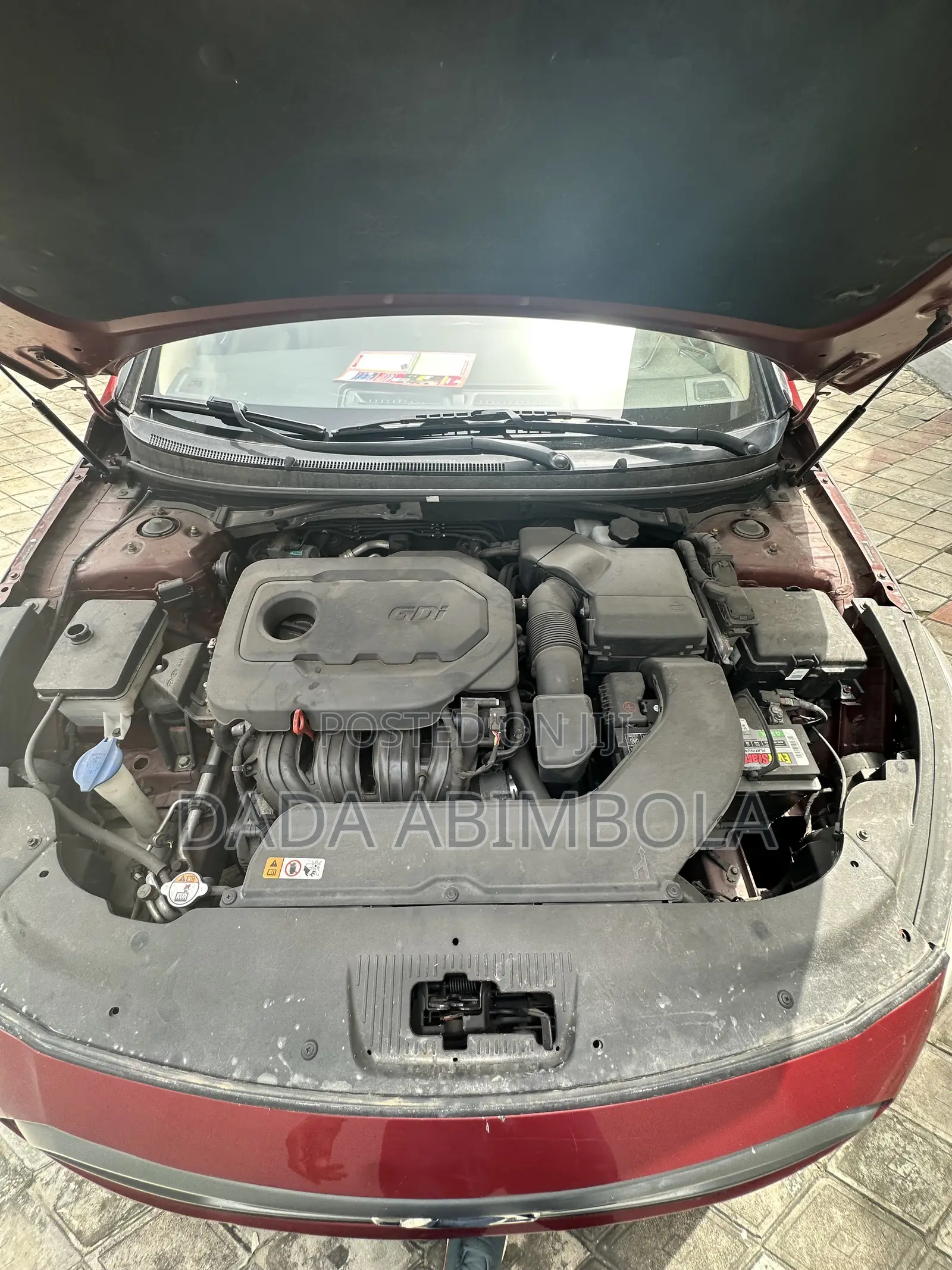 Hyundai Sonata 2015 Burgundy