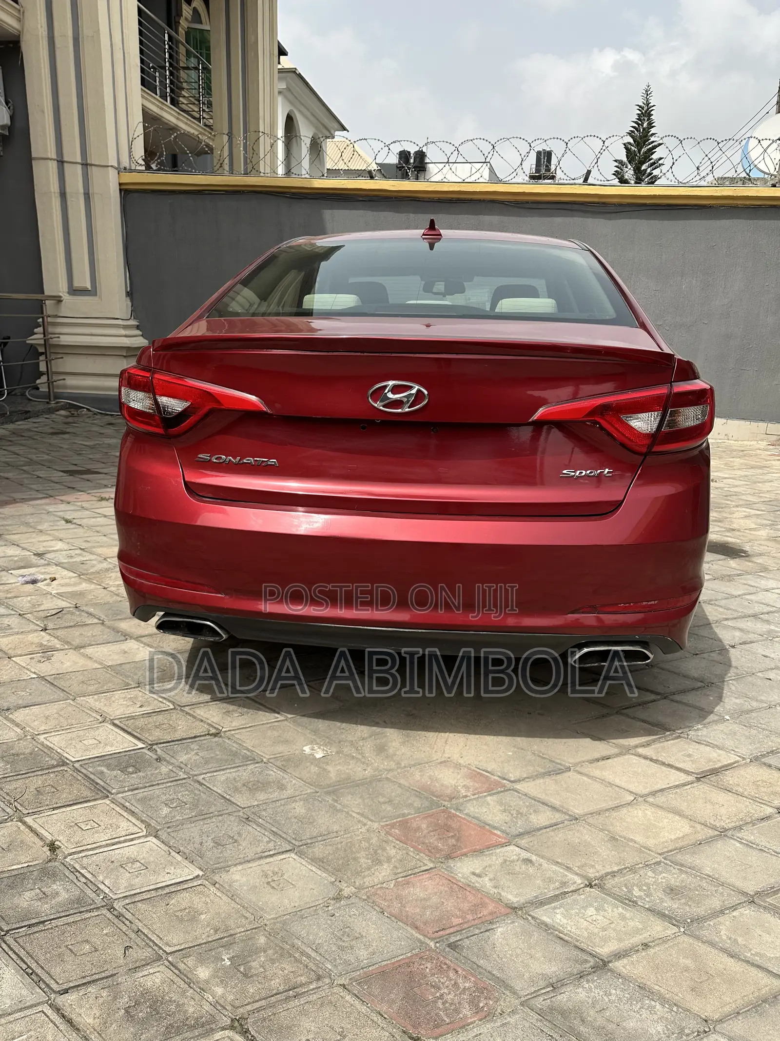 Hyundai Sonata 2015 Burgundy