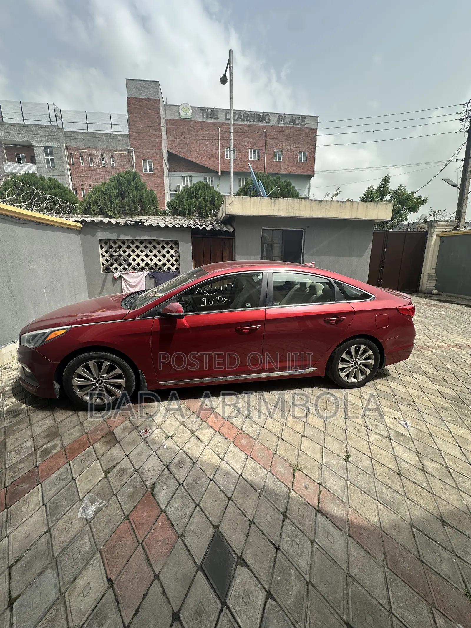 Hyundai Sonata 2015 Burgundy
