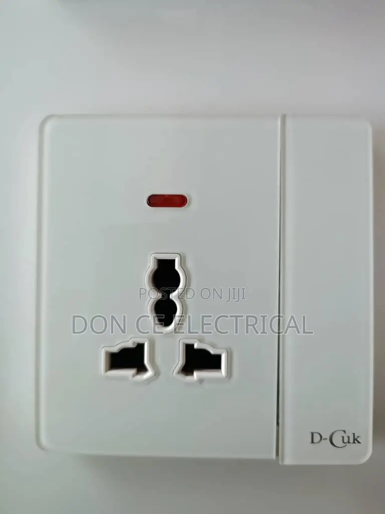 Acrylic 13amps Single Socket