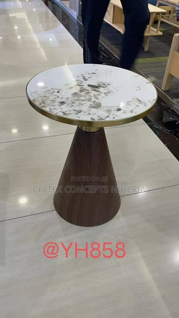 Marble Top Sides Stool