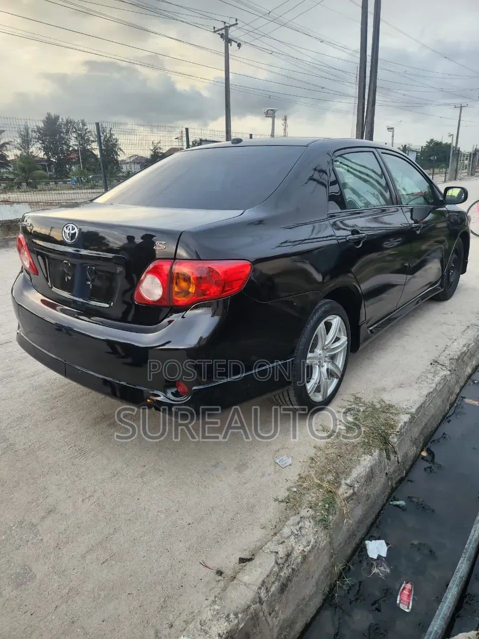 Toyota Corolla S 4dr Sedan (1.8L 4cyl 4A) 2009 Black