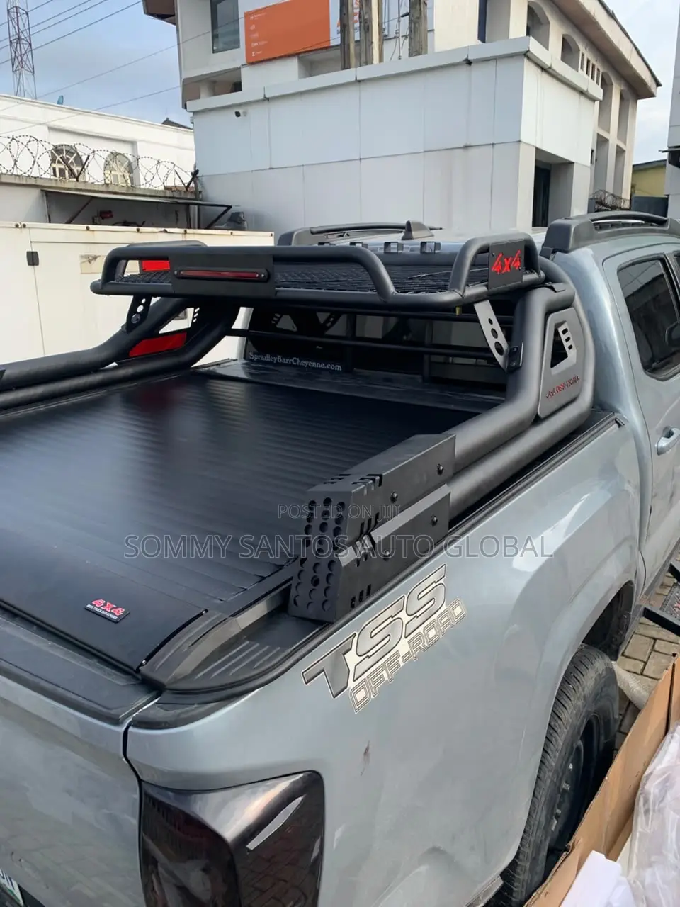 Complete Booth Cover With Rugged Iron Bar for Toyota Tacoma Available