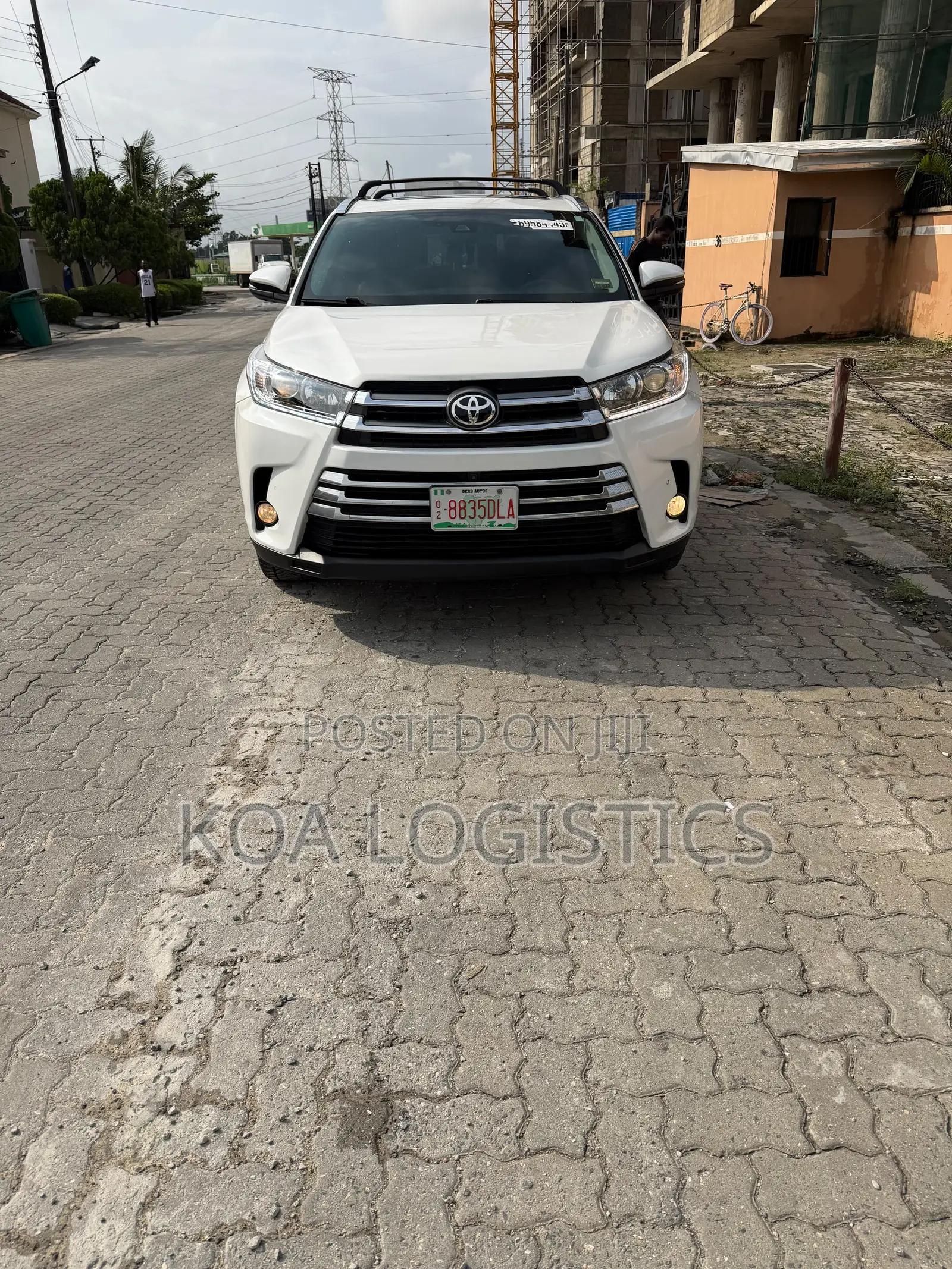 Toyota Highlander Limited Platinum 4x4 V6 (3.5L 6cyl 8A) 2018 White