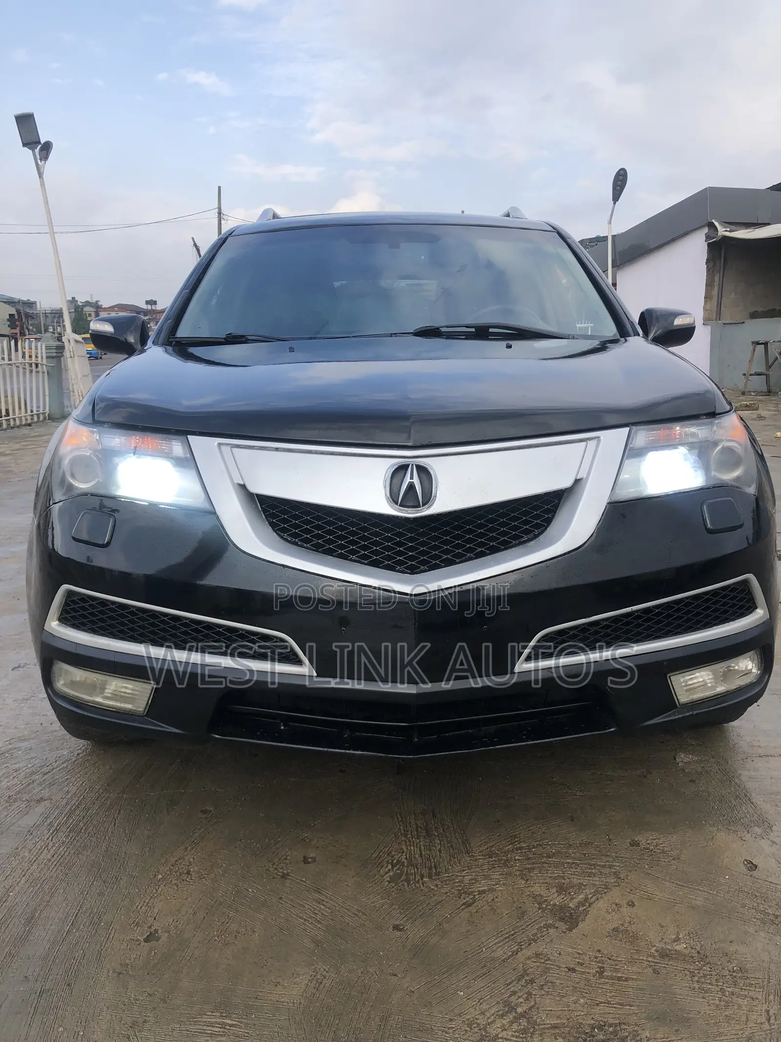 Acura MDX Advance Package SUV AWD (3.7L 6cyl 6A) 2012 Black