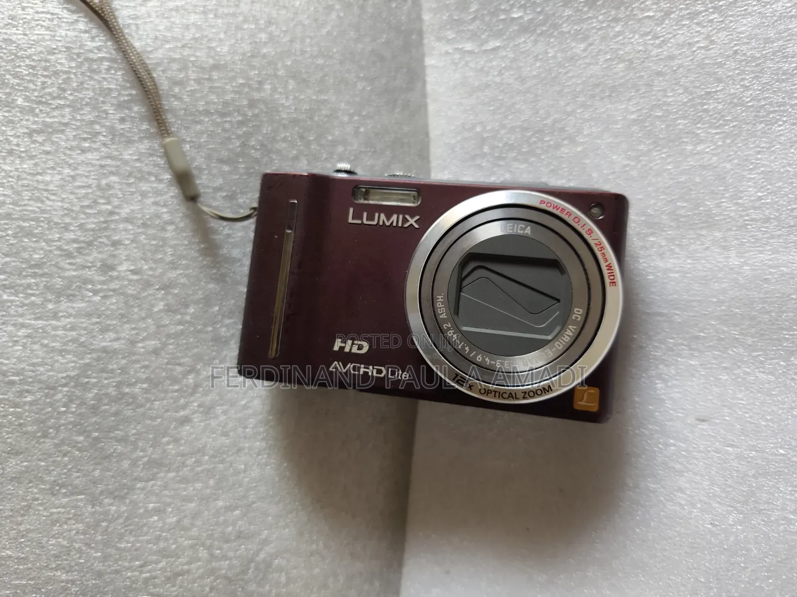 Panasonic Digital Photo Video Camera for Vintage Passport Snapping