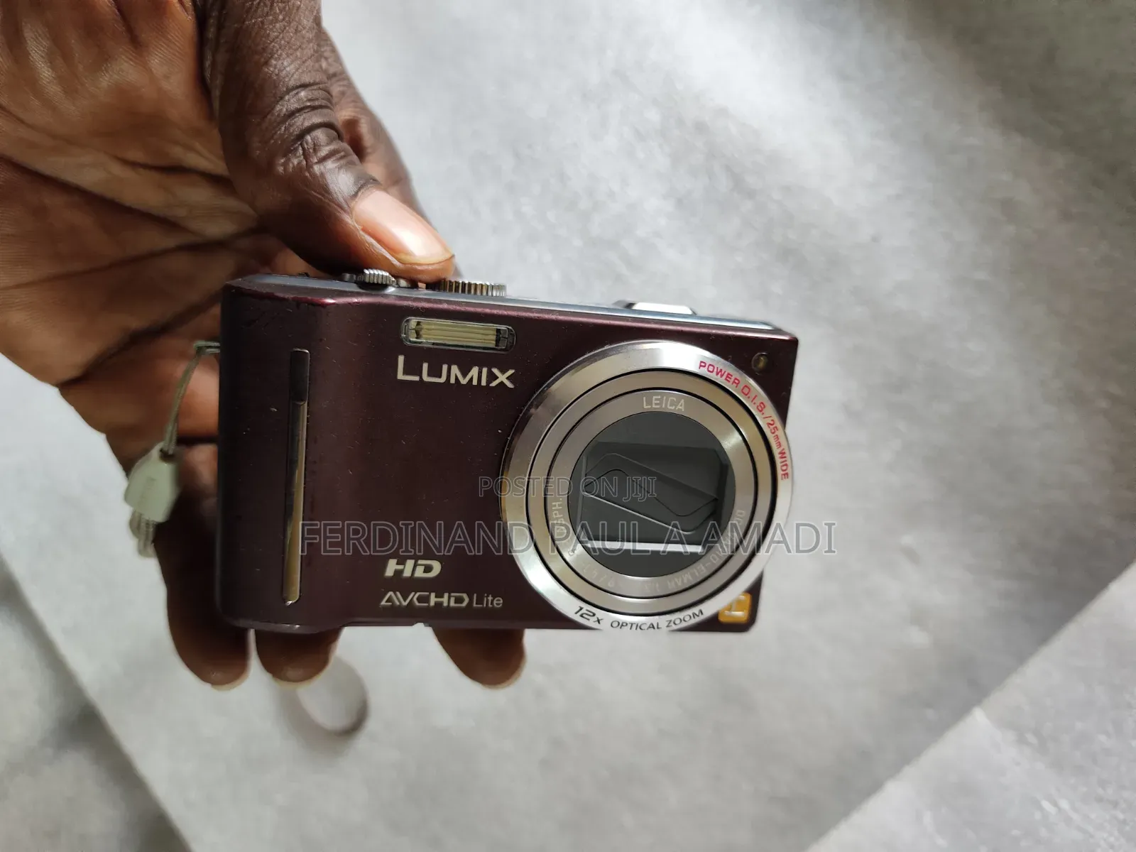 Panasonic Digital Photo Video Camera for Vintage Passport Snapping