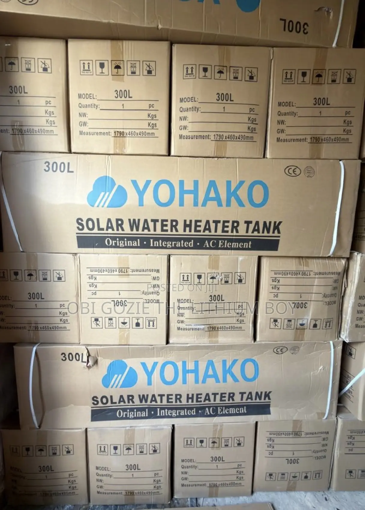 300l Yohako Solar Water Heater Best Importer of Yohako in Ojo Lagos