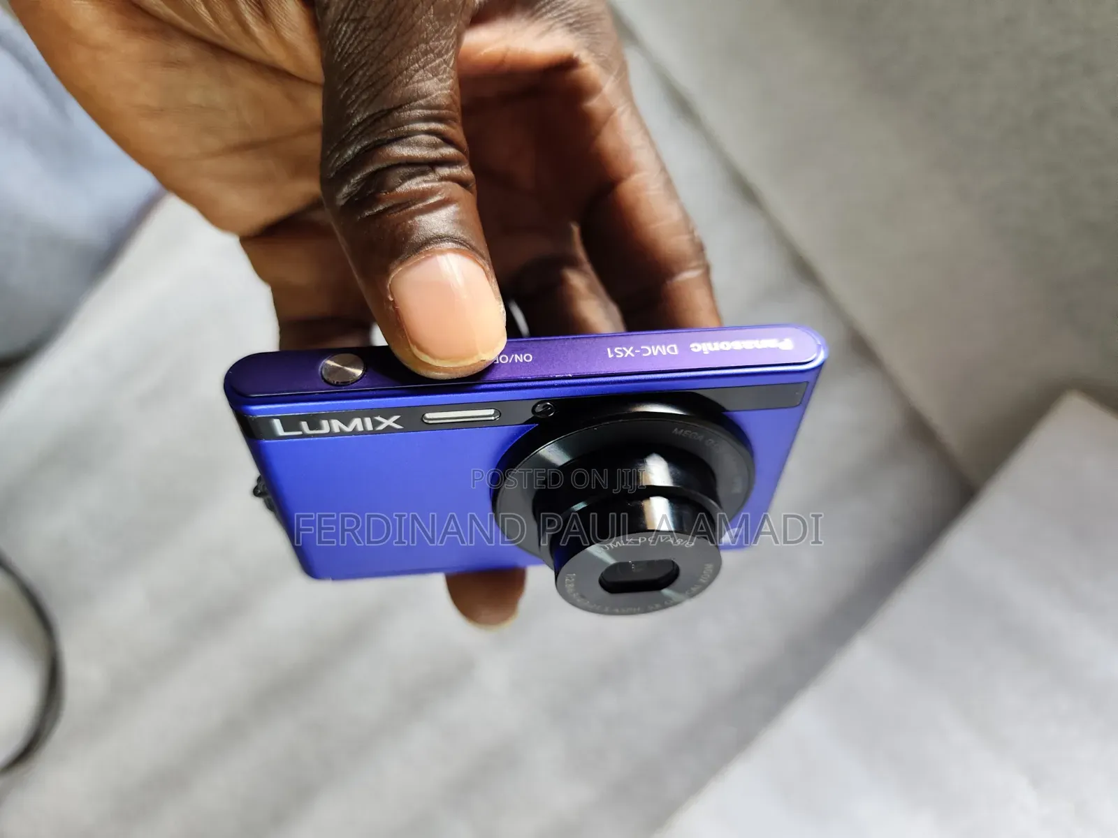 Panasonic Digital Photo Video Camera for Vintage Passport Snapping