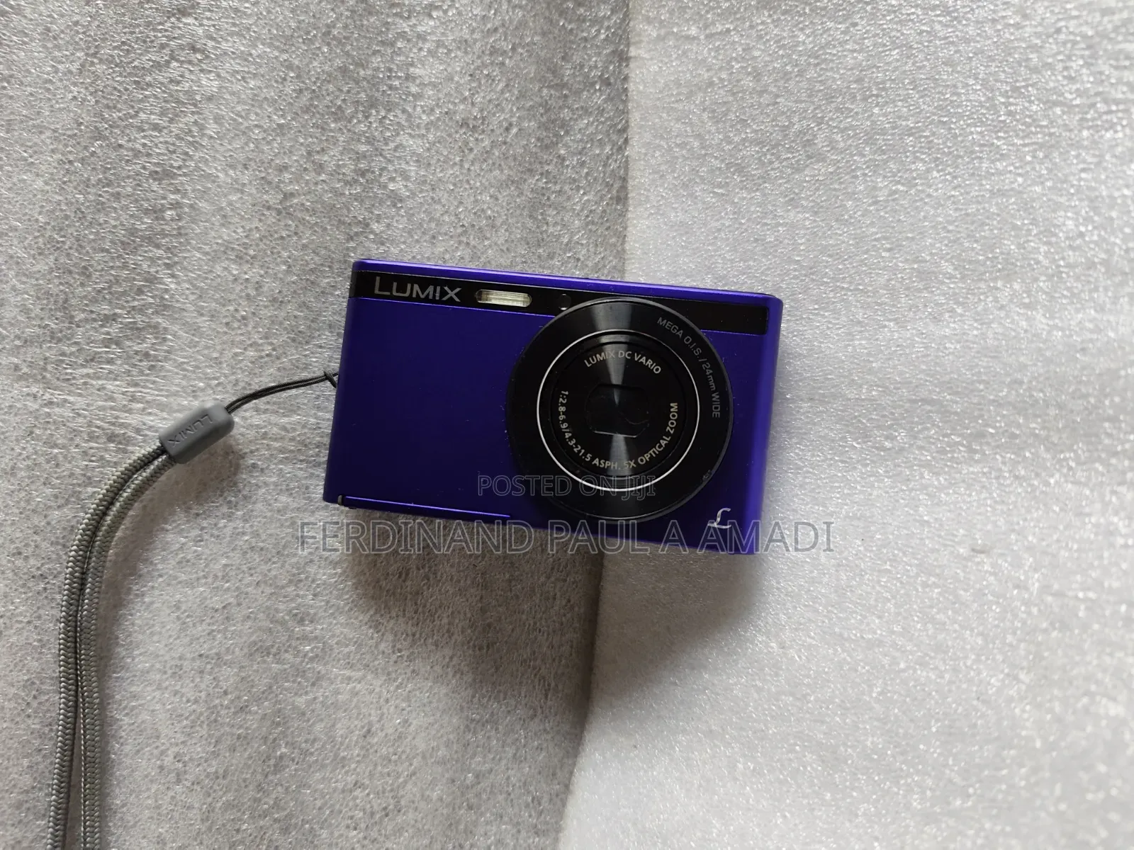 Panasonic Digital Photo Video Camera for Vintage Passport Snapping