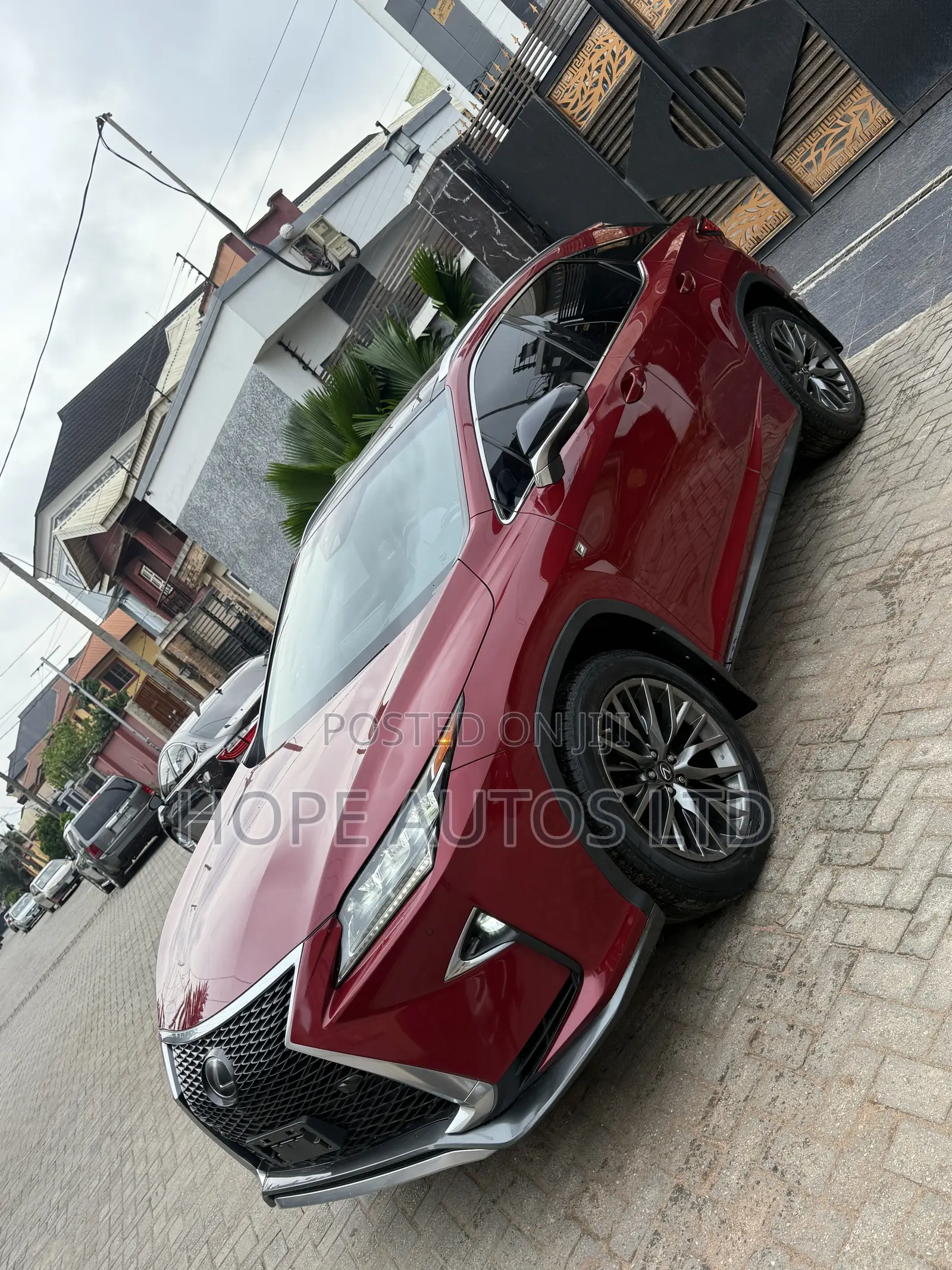 Lexus RX 350 F Sport AWD 2016 Red