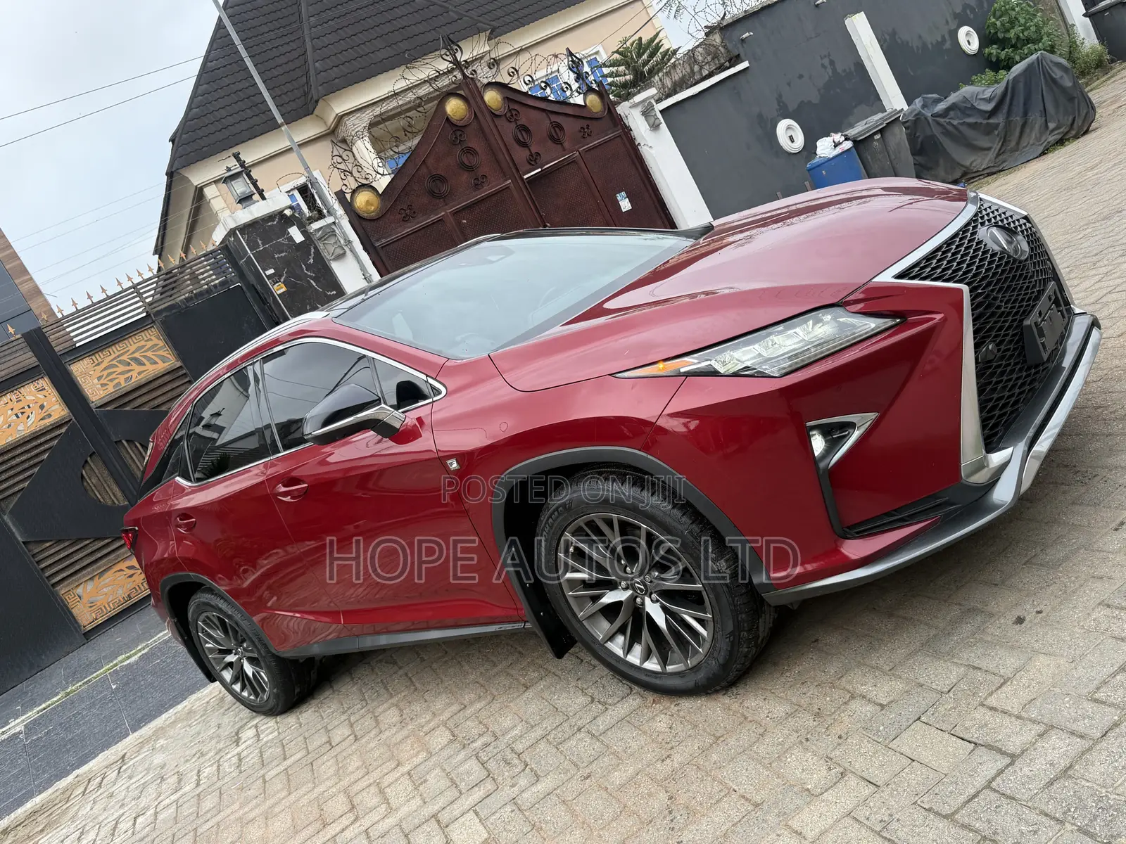 Lexus RX 350 F Sport AWD 2016 Red
