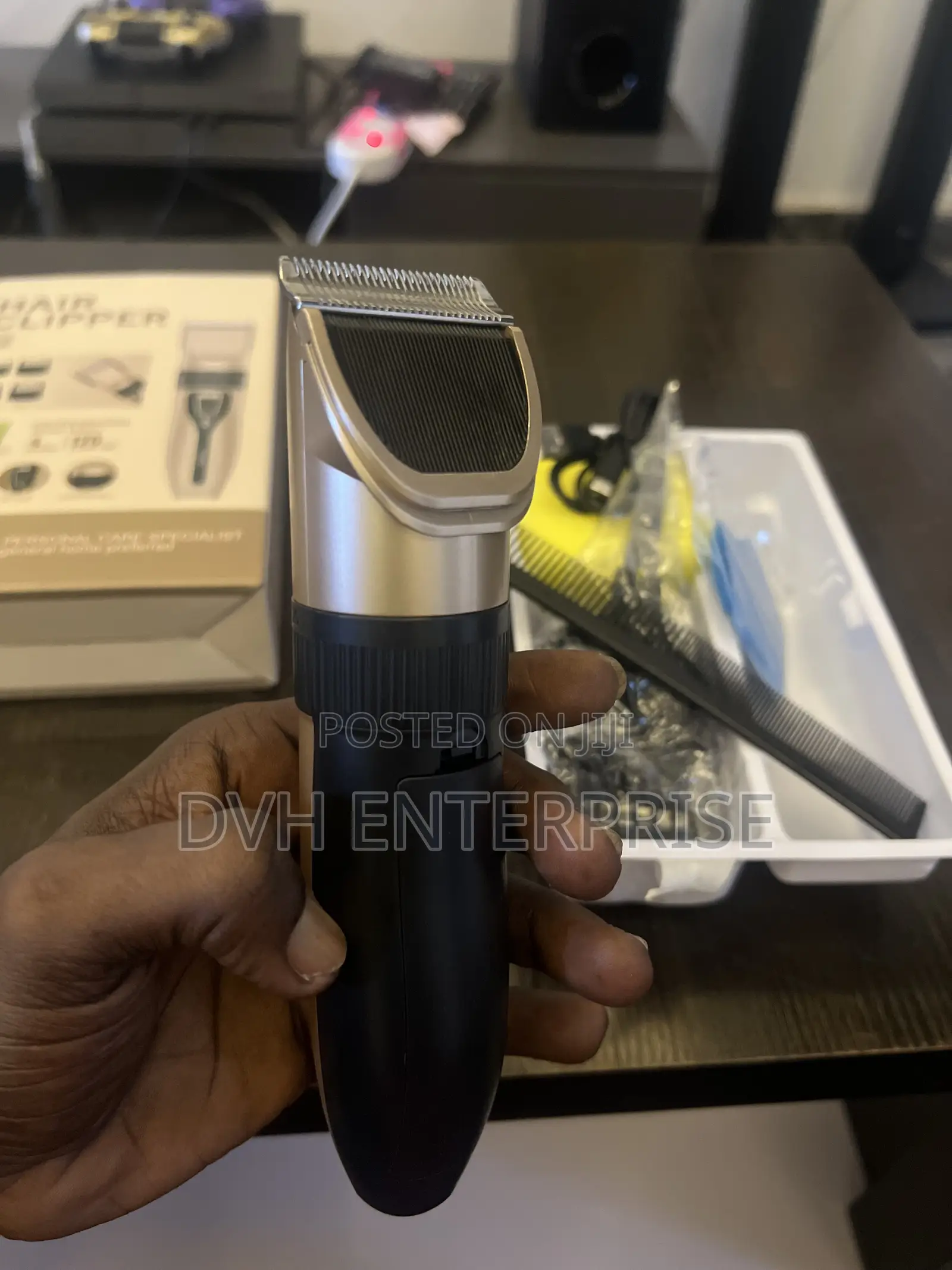 Gold Color Professional Series Hair Clipper Set