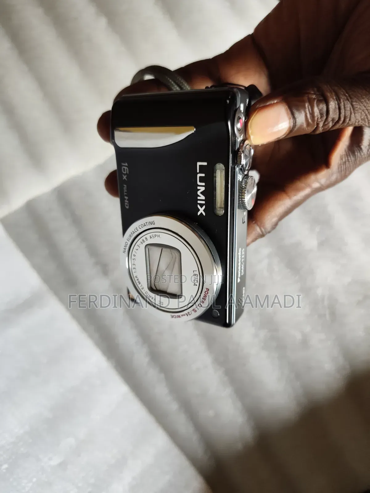 Panasonic Digital Photo Video Camera for Vintage Passport Snapping
