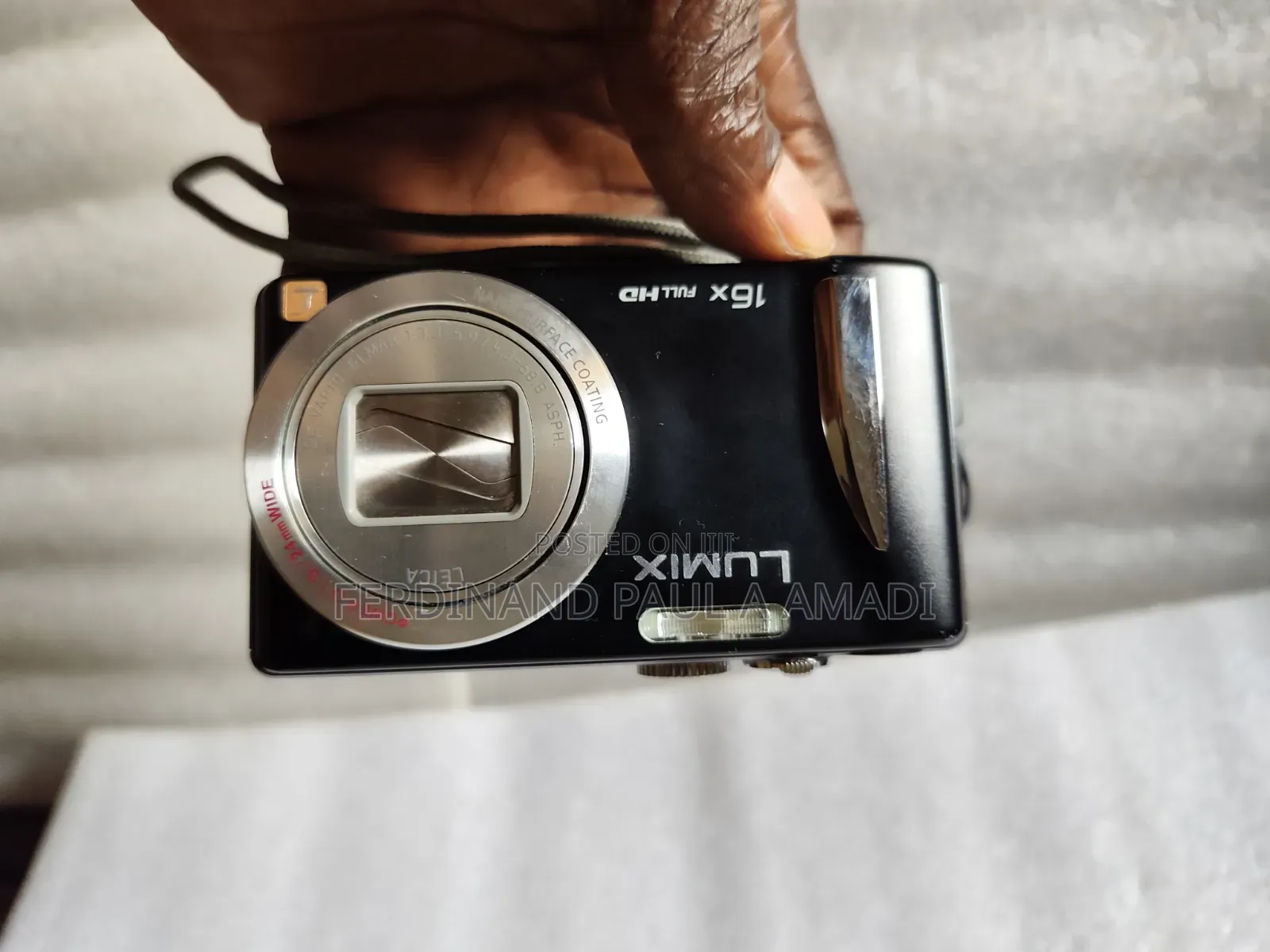 Panasonic Digital Photo Video Camera for Vintage Passport Snapping