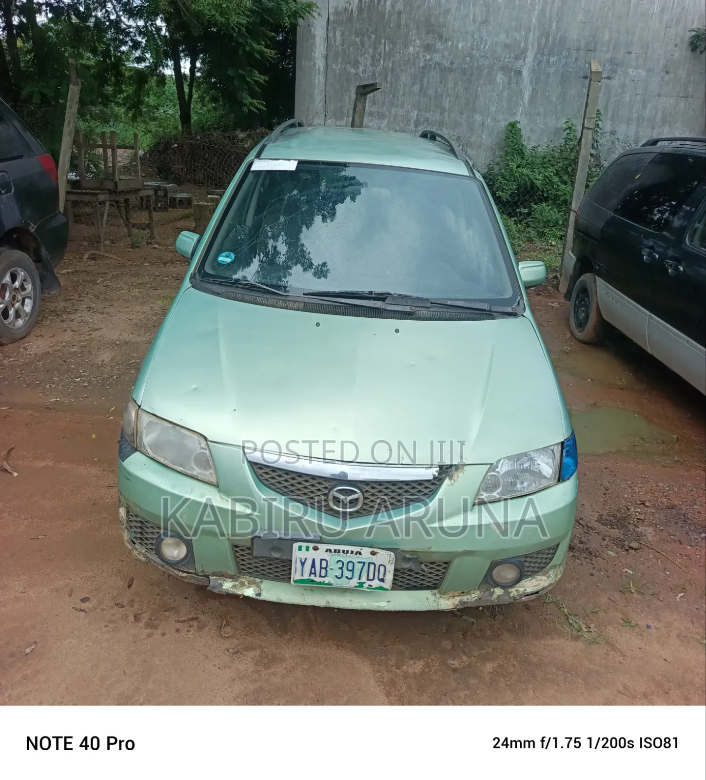 Mazda Premacy 2003 Green