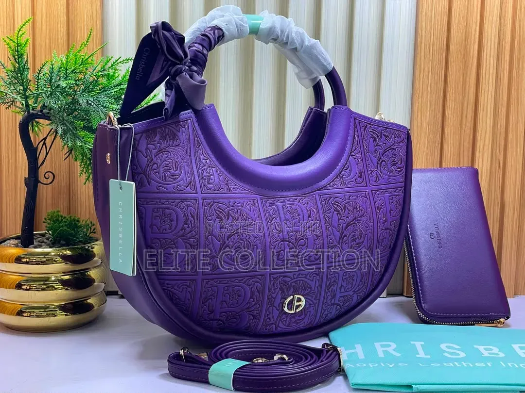 High Quality Chrisbella Bag Available in Colours Displayed