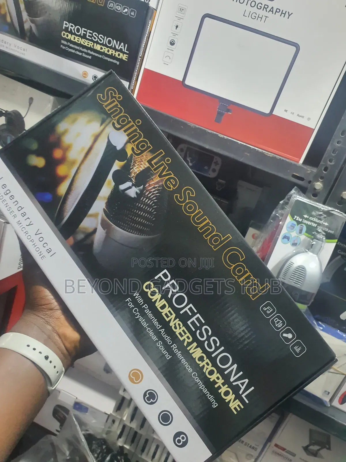 Professional Condenser Microphone – Studio Recording Mic
