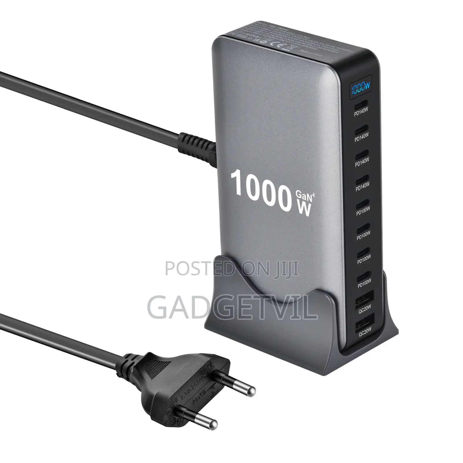 1000w Gallium Nitride Multi Port Pd 140w Charger