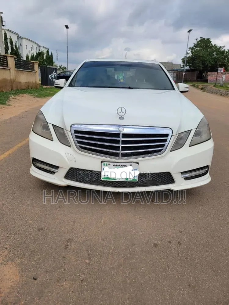 Mercedes-Benz E350 2013 White