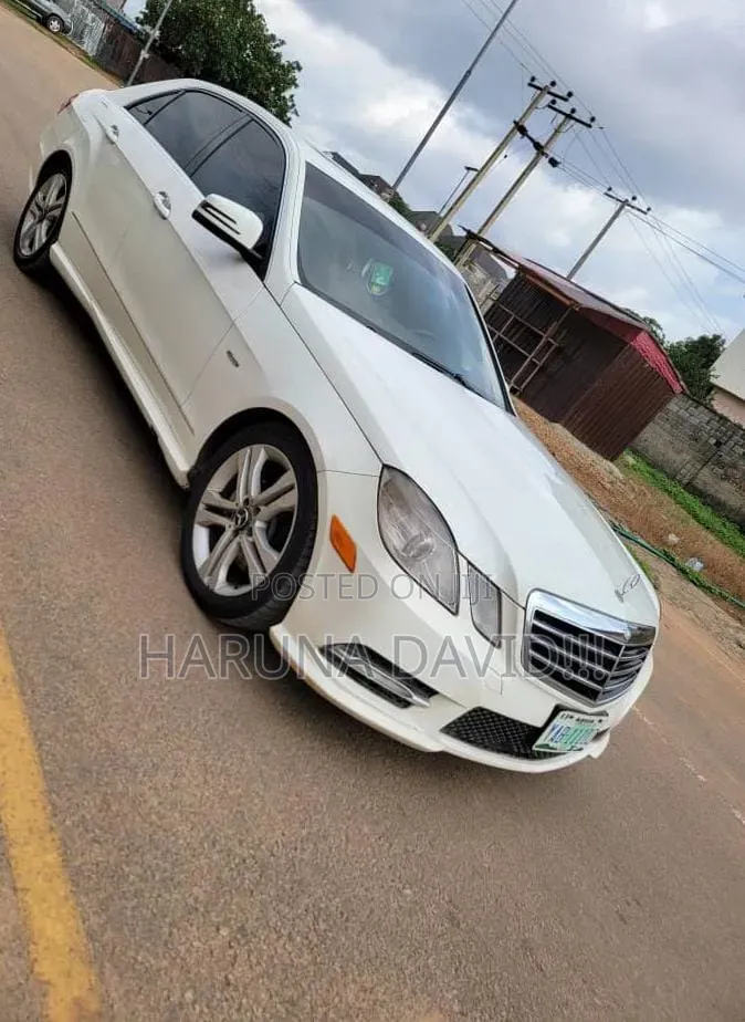 Mercedes-Benz E350 2013 White