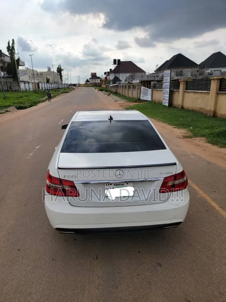 Mercedes-Benz E350 2013 White