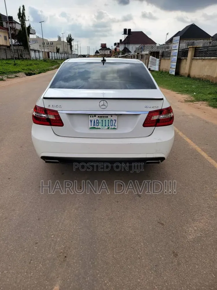 Mercedes-Benz E350 2013 White