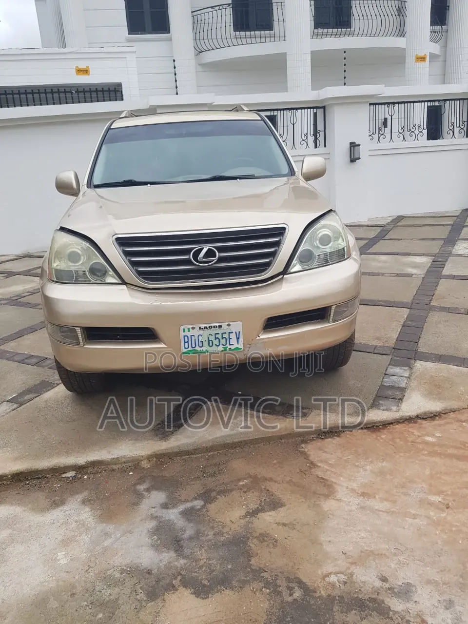 Lexus GX 470 Sport Utility 2005 Gold