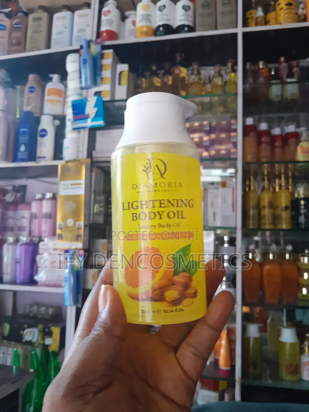 Diamoria Skincare Lightening Body Oil
