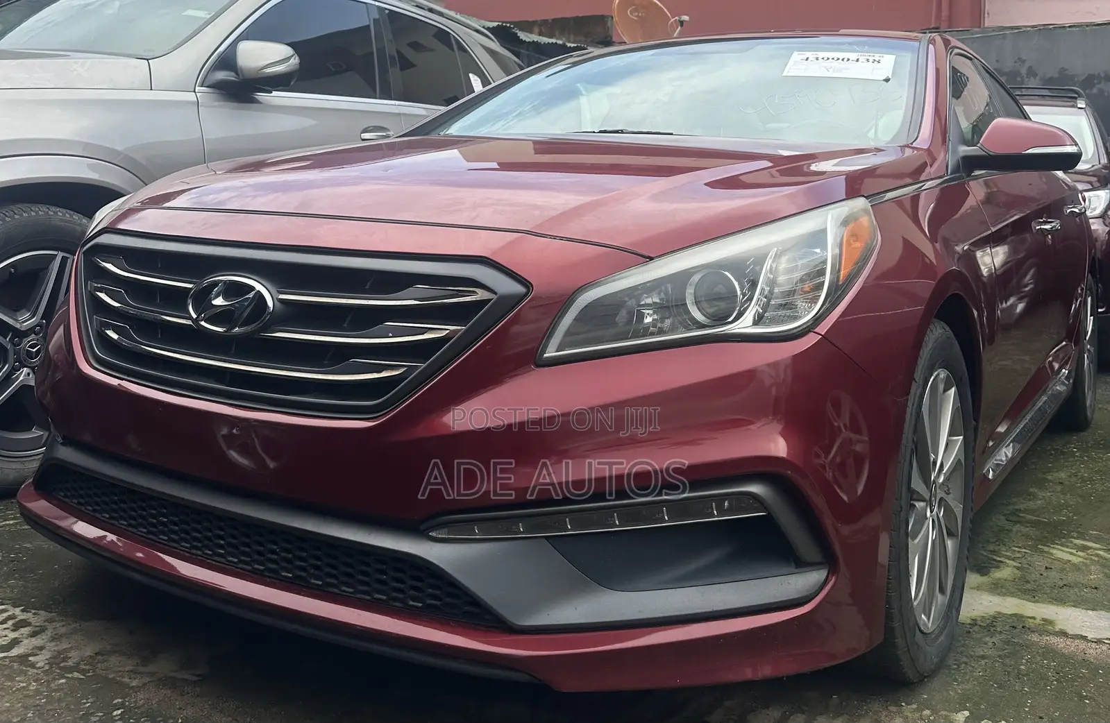 Hyundai Sonata Sport 4dr Sedan (2.4L 4cyl 6A) 2015 Red