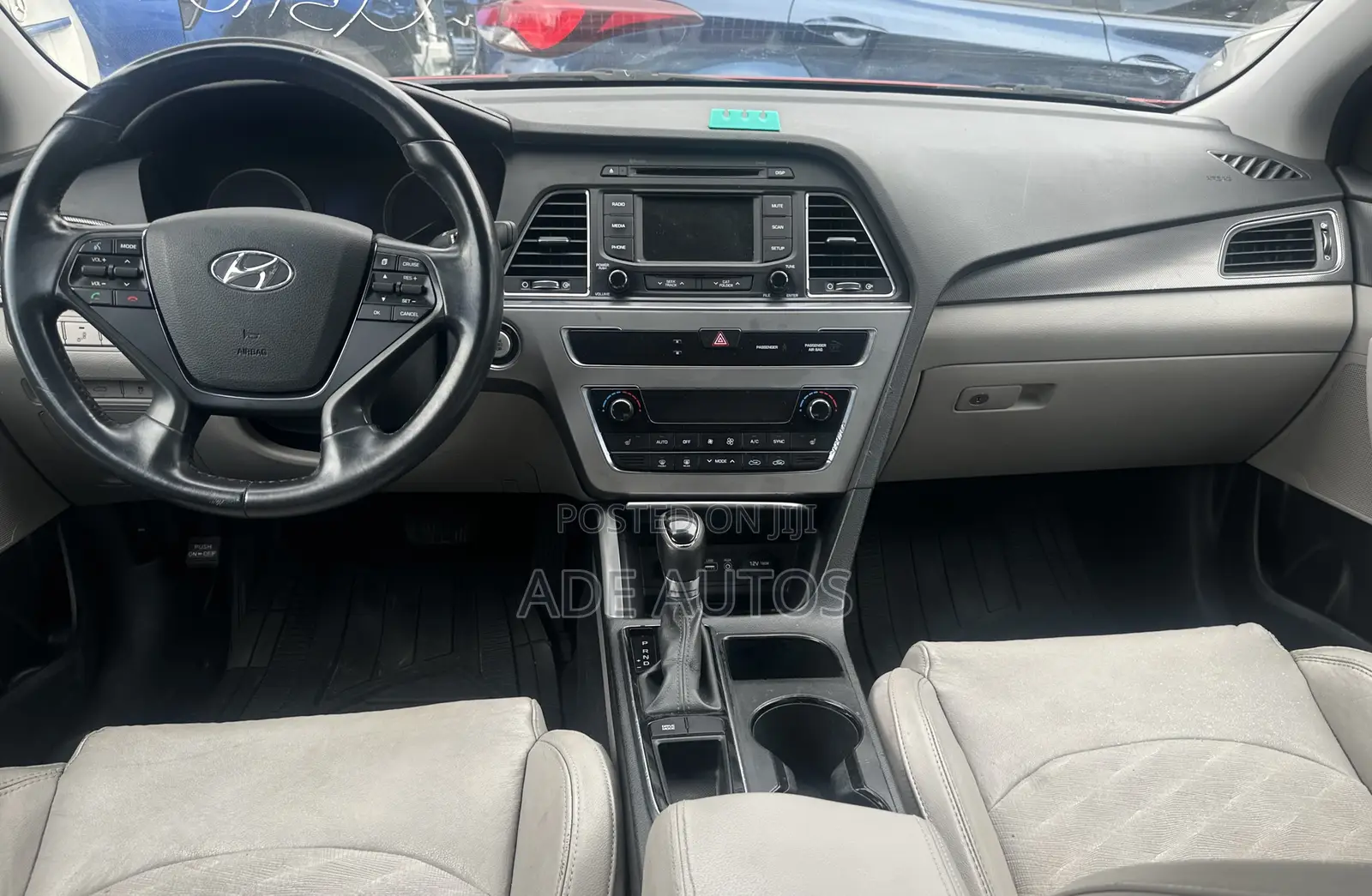 Hyundai Sonata Sport 4dr Sedan (2.4L 4cyl 6A) 2015 Red