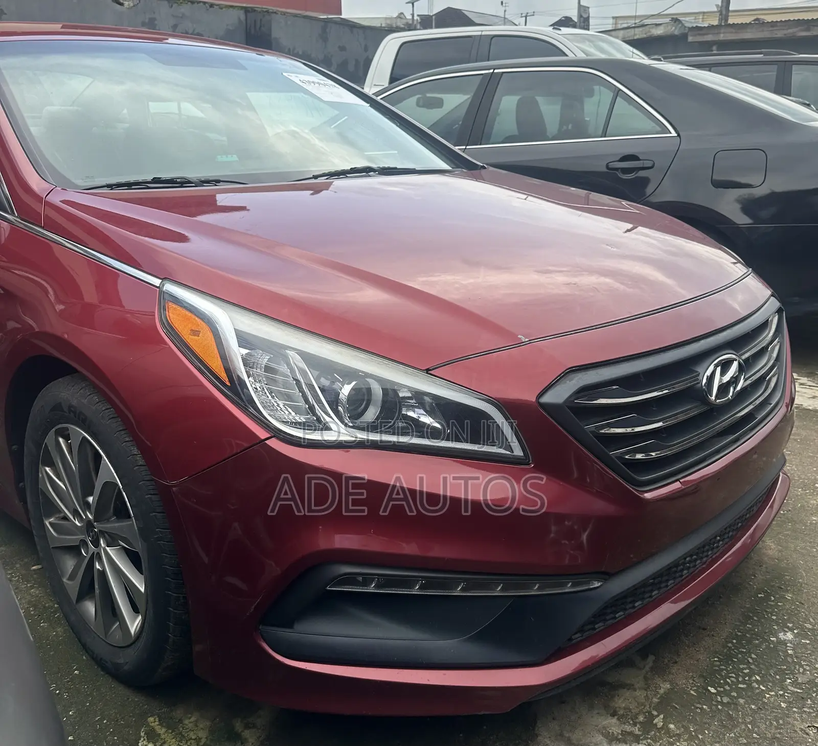 Hyundai Sonata Sport 4dr Sedan (2.4L 4cyl 6A) 2015 Red