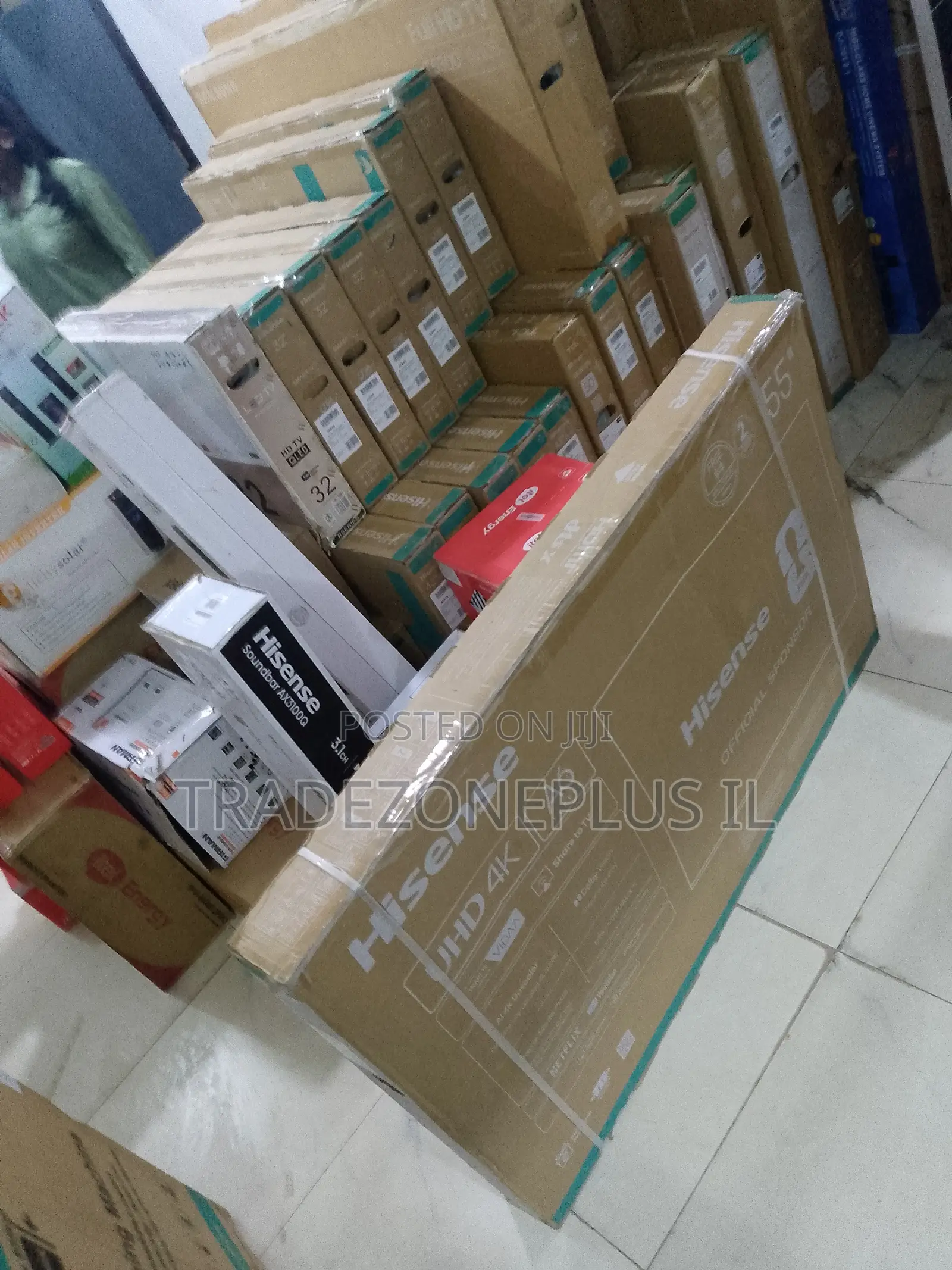 Hisense 55" Visionedge Ultra Hd Display