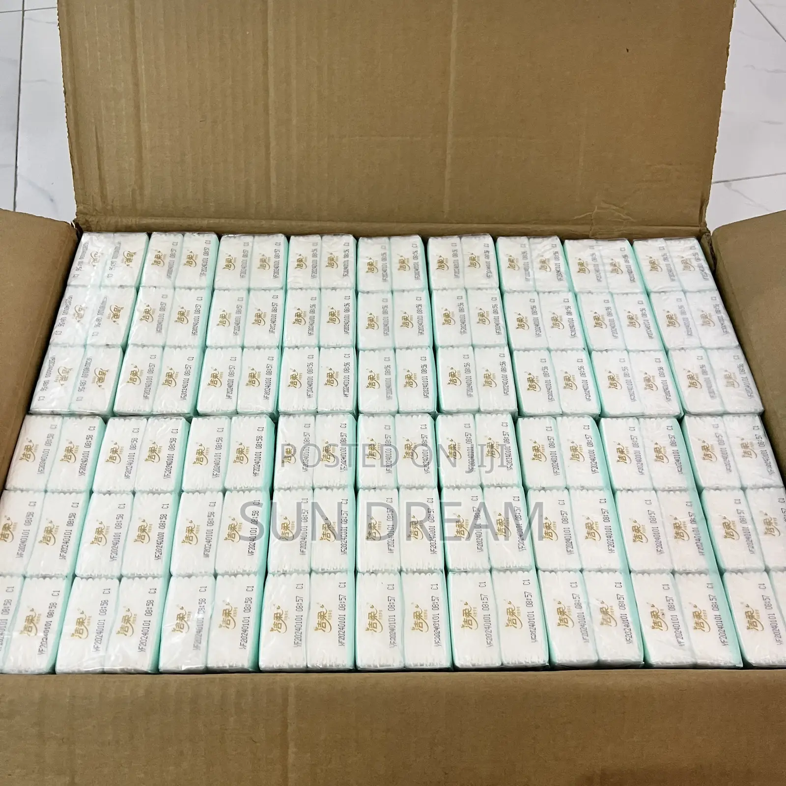 Face Wipe Tissue Paper Handkerchief Party Serviette Napkin Tissue