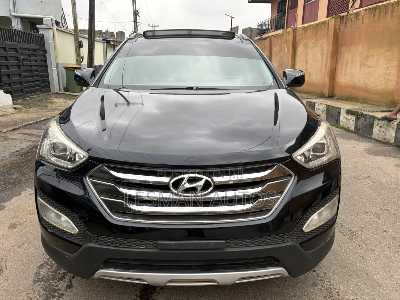 Hyundai Santa Fe Limited 4dr SUV AWD (3.3L 6cyl 6A) 2014 Black