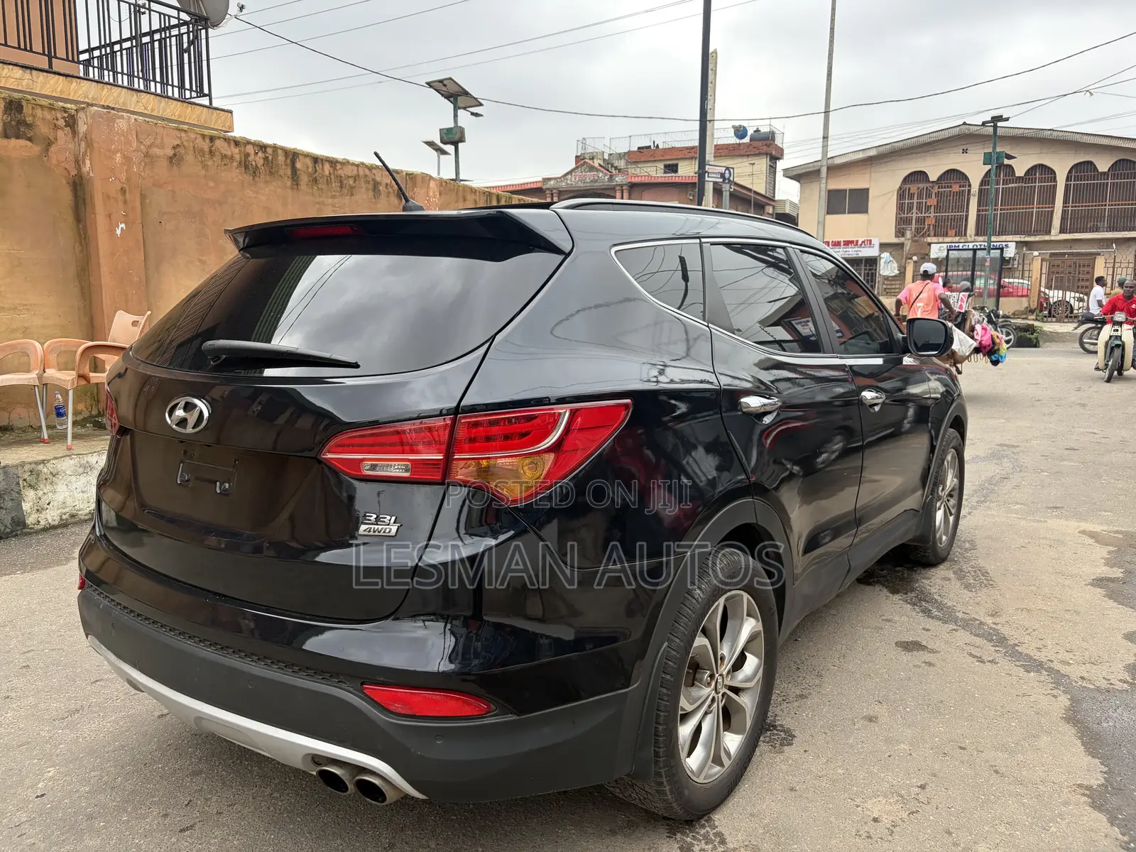 Hyundai Santa Fe Limited 4dr SUV AWD (3.3L 6cyl 6A) 2014 Black