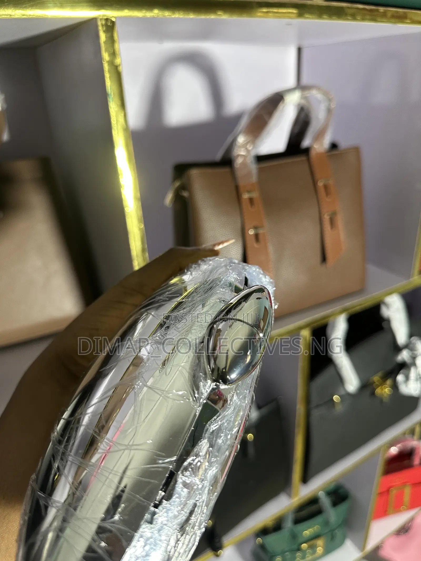 Brand New Silver Clutch Purse for Women