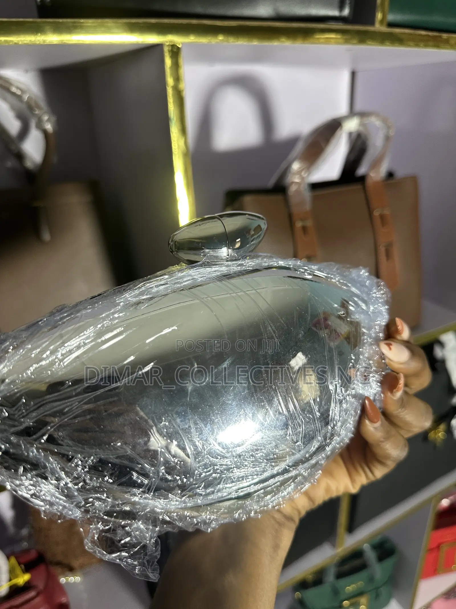 Brand New Silver Clutch Purse for Women