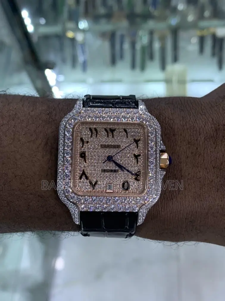 Cartier Santos Full Body Stone Automatic