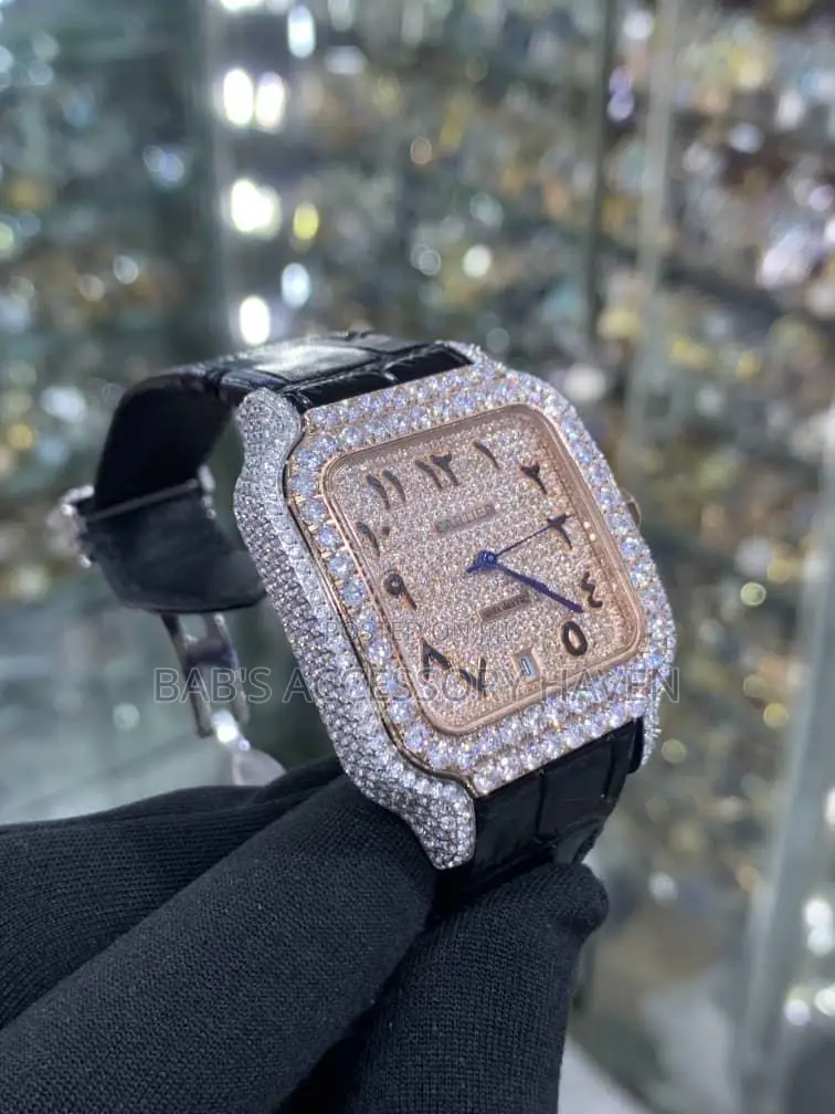 Cartier Santos Full Body Stone Automatic