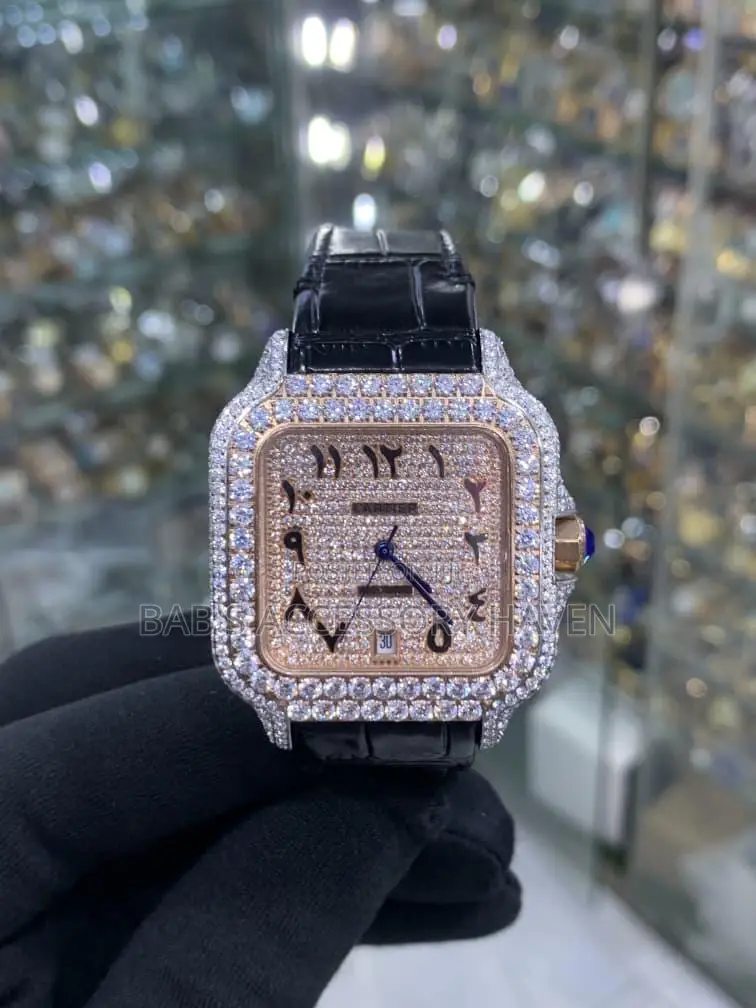 Cartier Santos Full Body Stone Automatic