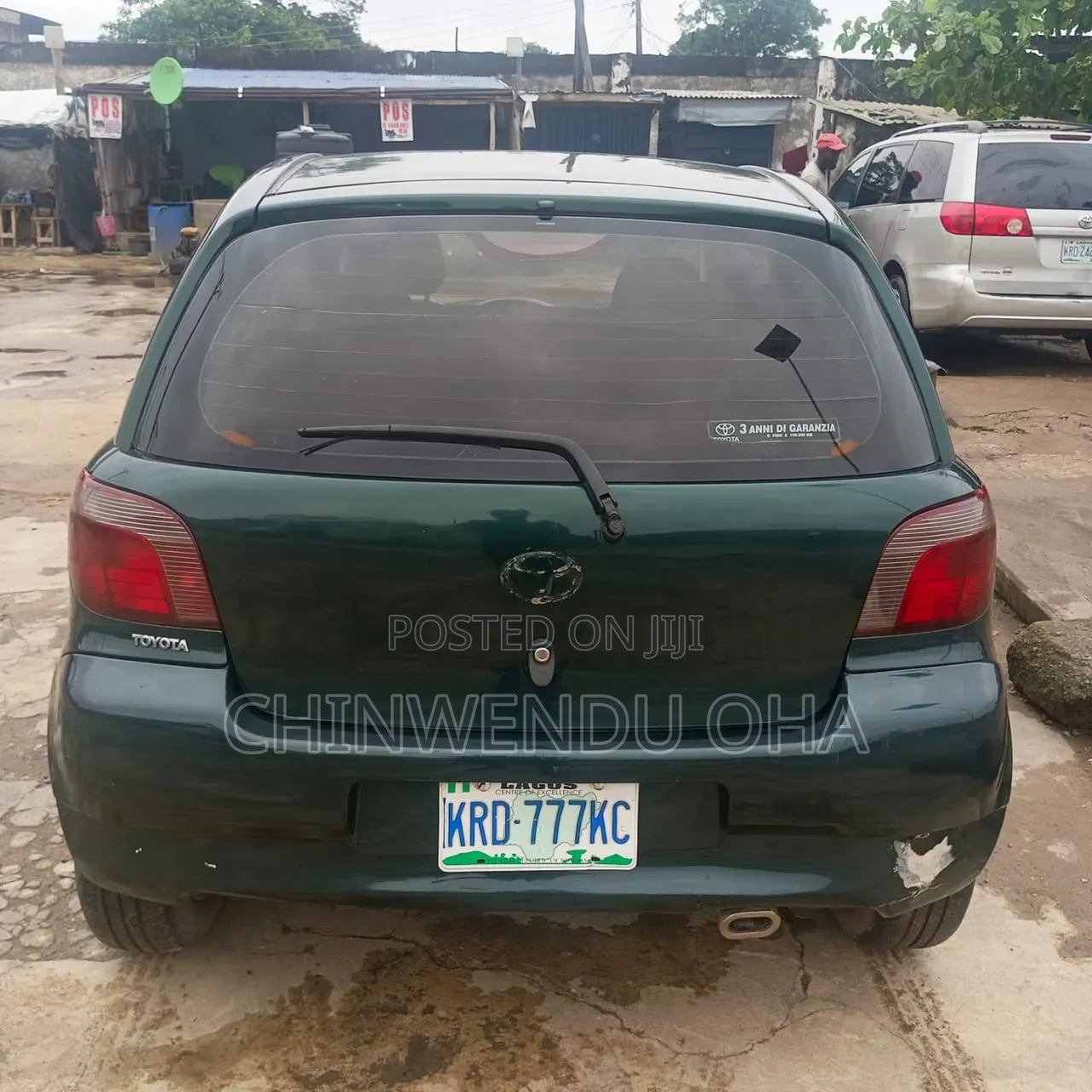 Toyota Yaris 2005 Green