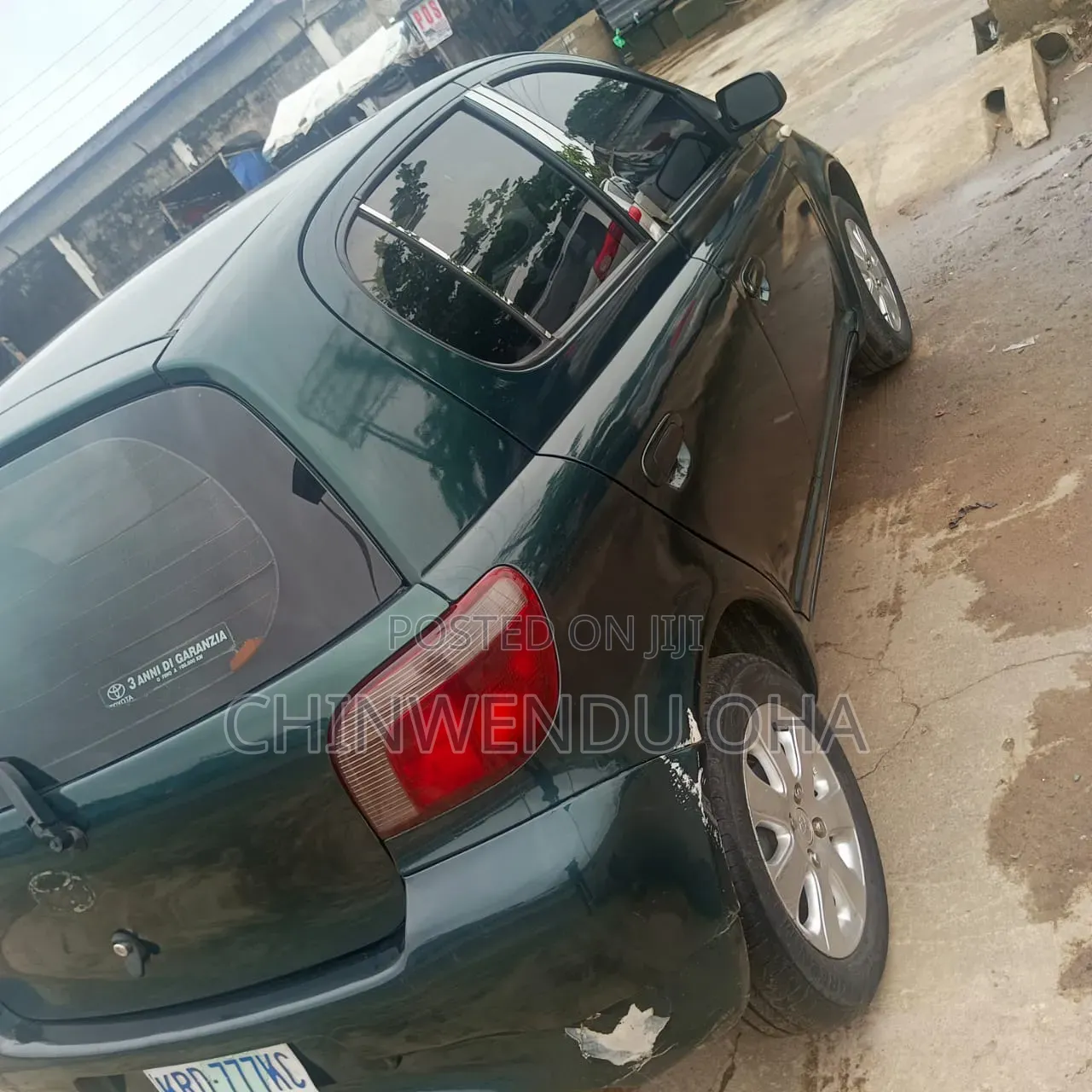 Toyota Yaris 2005 Green