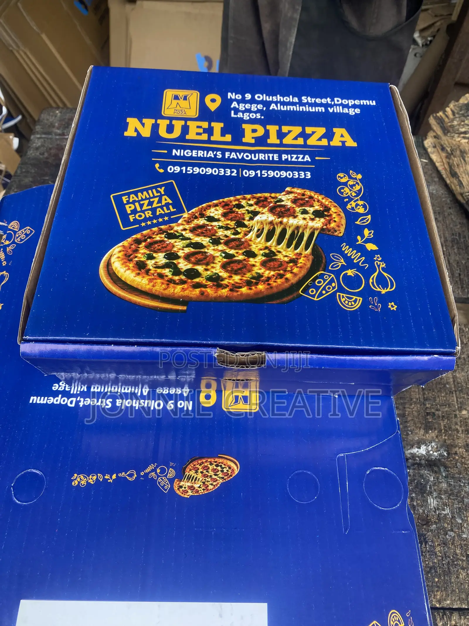 Branded Pizza Box