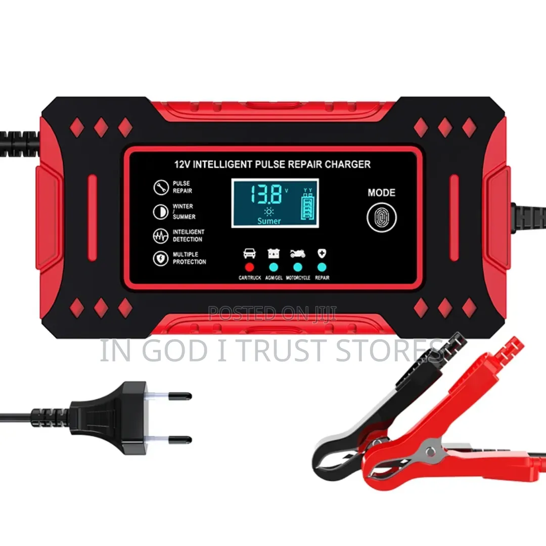 12v 10a/24v 5a Car Battery Fast Charger Multifunction